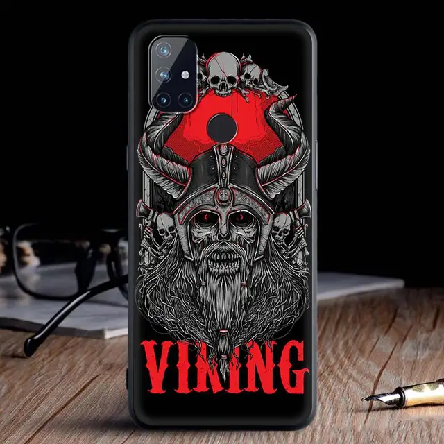 For OnePlus 8 Nord 7Pro Case For One Plus Z N10 5G 8T 7 Pro n100 7T 6T Full Protection Soft Phone Cover Viking Vegvisir Logo Sac B03