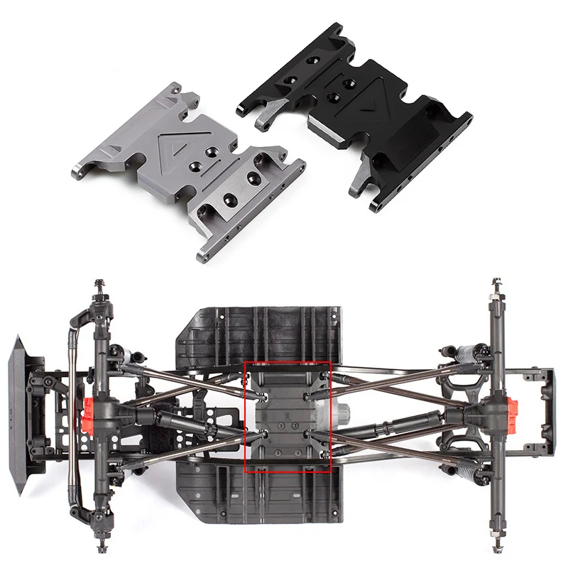 Металлический держатель коробки передач 1 шт. для 1/10 RC Crawler Axial SCX10 II 90046 90047