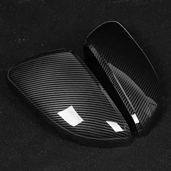 

Side Rearview Mirror Cover Cap Carbon Fiber Style for GOLF MK6 2009 2010 2011 2012 2013 Wing Mirror Cover Side Mirror Housing