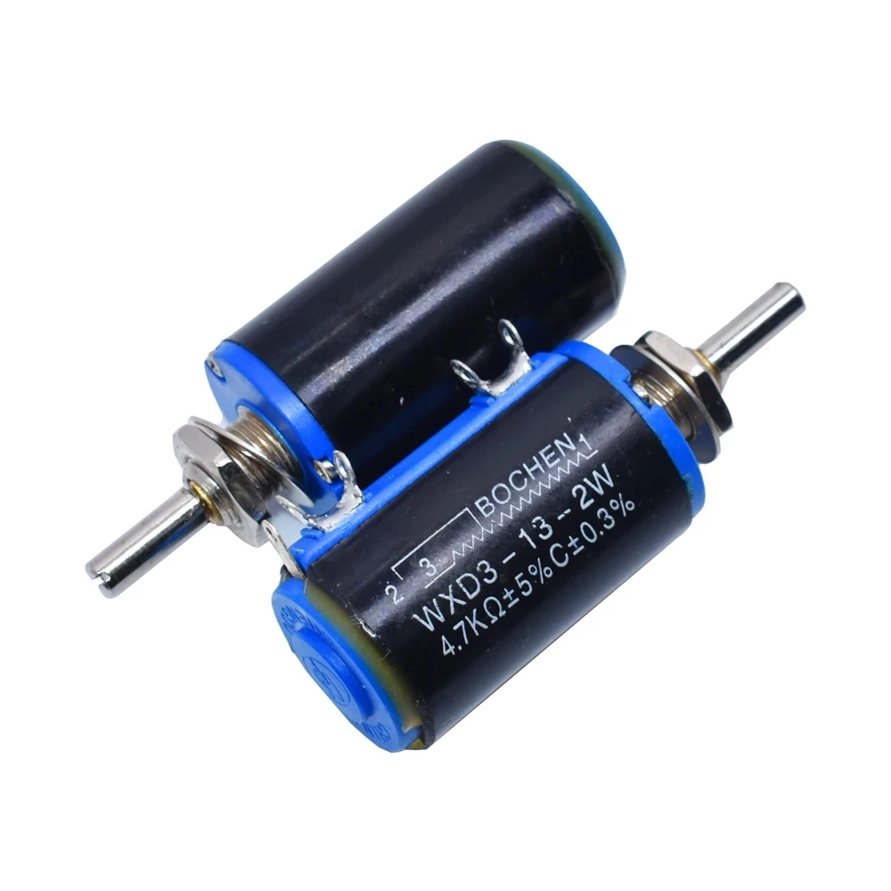 WXD3-13 2W WXD3-12 100 220 470 1K 2K2 3K3 4K7 10K 22K 33K 47K Ohm 100R 220 470R 2.2K 3.3K 4.7K WXD3-12-1W Potentiometer with nut volume potentiometer