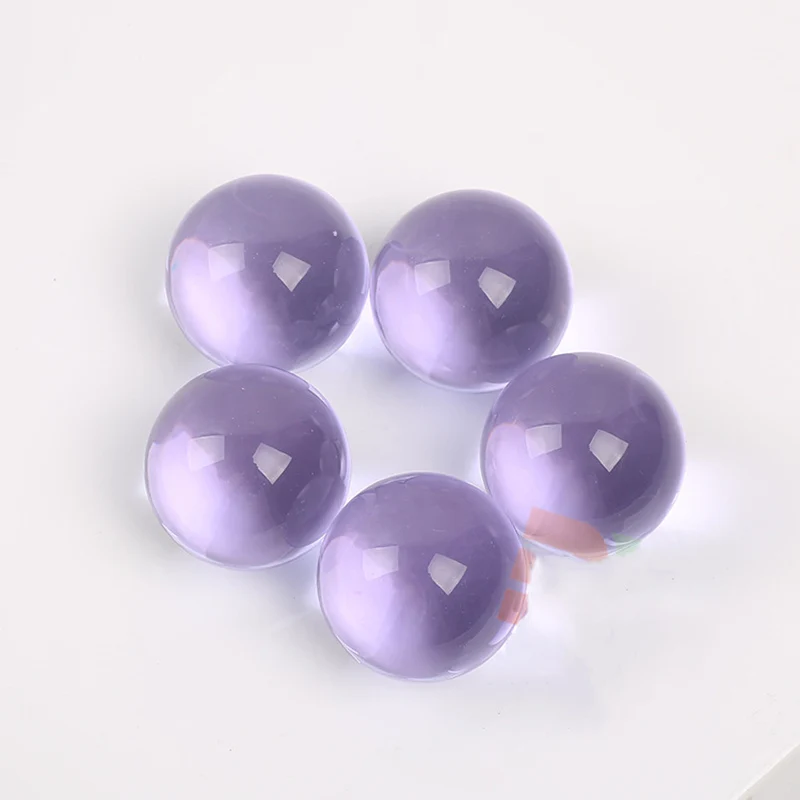 22mm Glass Marbles Balls Pinball Machine Charms Clear Home Fish Tank Decoration Vase Aquarium Toys for Kids 10pcs 12