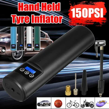

12V 150PSI wired type Air Pump Tire Inflator Cordless Portable Compressor Digital Car Tyre Pump for Car Bicycle Balls