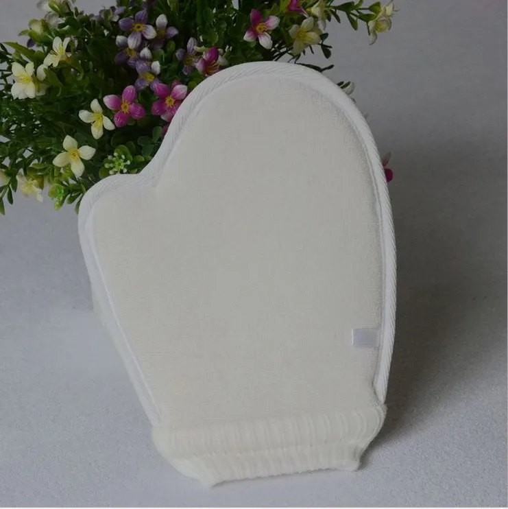 Loofah Bath Gloves Bath Rub Back Loofah Wipe Natural Loofah Oil Healthy Bath Rub Back Gloves