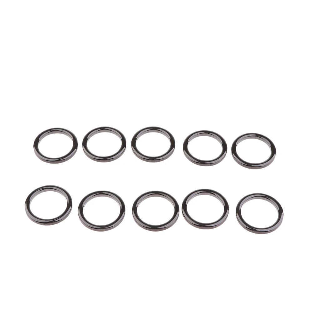 10pcs Telescopic Sea Fishing Rod Guides Ring DIY Pole Tip Top Repair Rods Guide Eye Rings Casting Fishing Accessories Tackles