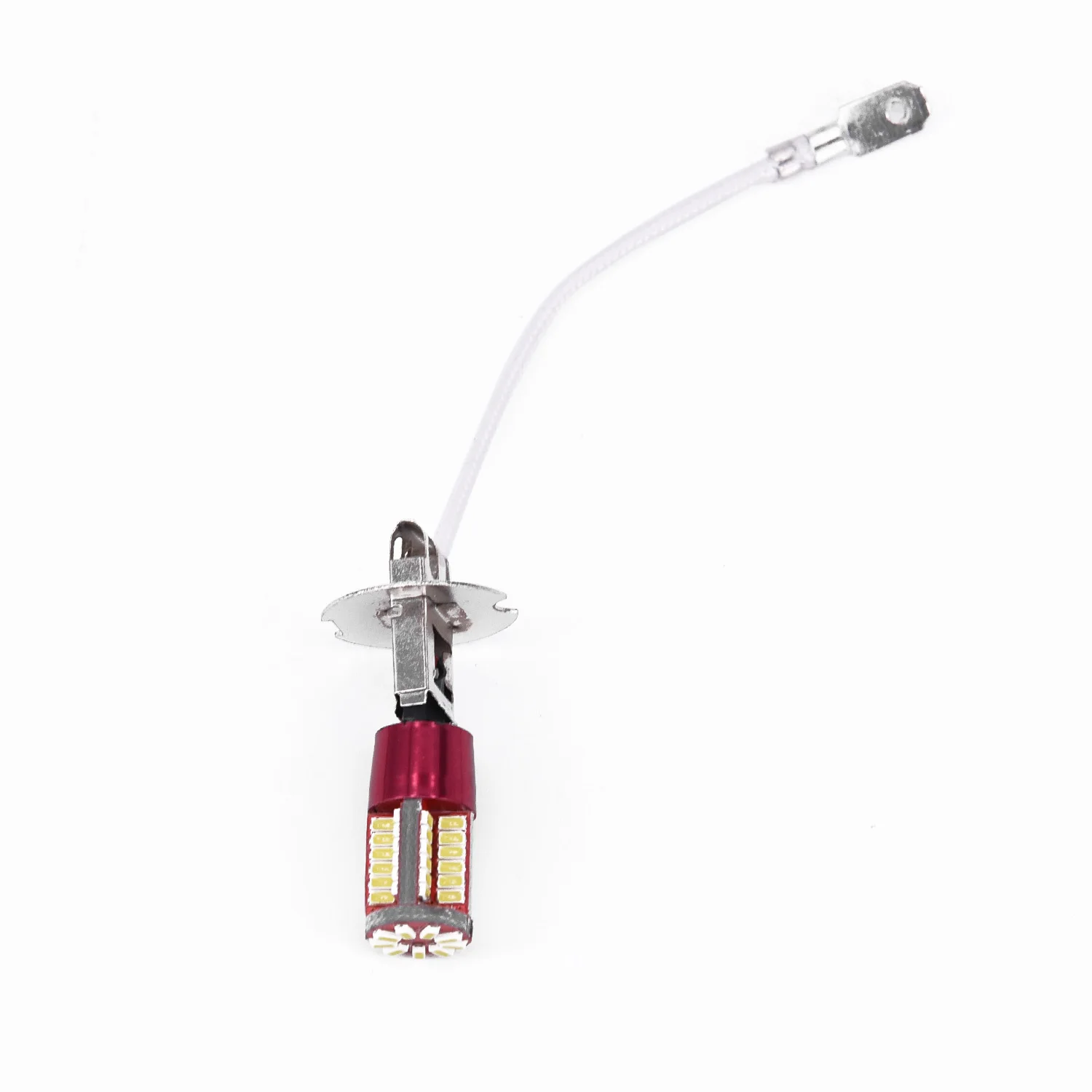 2x H3 3014 57-smd Led Автомобильная противотуманная фара Лампа 6000k яркий белый 12v 10w