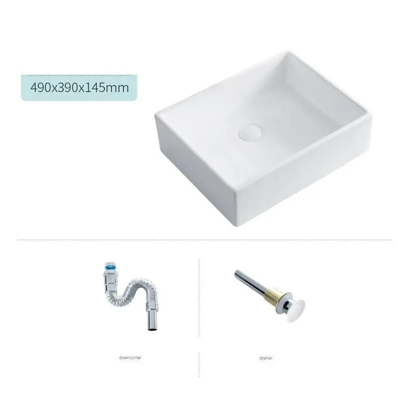 Version W Черная миска Lavabo Sobre Encimera Lavandino Waschtisch wastatel Lavatorio умывальник для ванной комнаты - Цвет: Version W