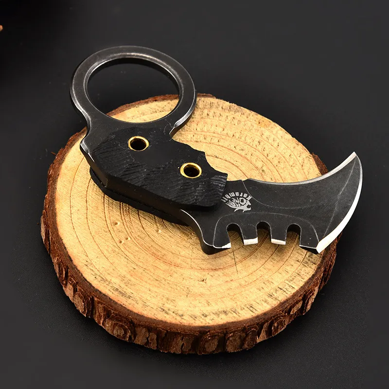 HS инструменты маленький тактический нож для выживания на открытом воздухе с K