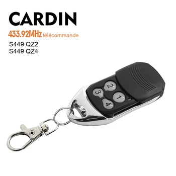 

CARDIN S449 QZ2 QZ4 Replacement Remote Control Garage Gate key Fob cardin handheld transmitter 433mhz rolling code command