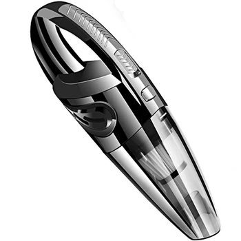 

Handheld Vacuum Cordless,Powerful Cyclone Suction Portable Rechargeable Vacuum Cleaner,Quick Charge Wet Dry Vacuum For Home Car