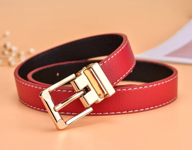 Boys leather belt Boy student Alloy buckle Belt Jeans Imitation Leather Belt Strap Pin Buckle Teens Children Kids Belt