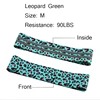 Leopard green M