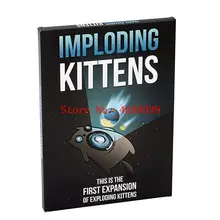 Настольные игры котенок оригинальное издание красная коробка черная коробка NSFW издание семейные вечерние карты для детей