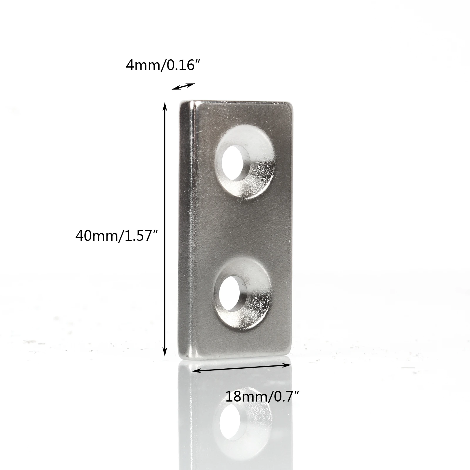 F40X20X5MM 10 шт. супер сильный блок магниты неодимовый магнит Блок Сильный магнитный - Цвет: F40X20X5MM