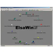 2020 Горячие Авто Ремонт программного обеспечения ElsaWin 6,0 работать для V-W 5,3 для Audi авто ремонт программного обеспечения Эльза Win 6,0 в 80 Гб hdd Бес...