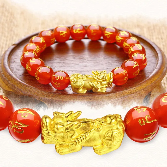 Feng Shui Jade Charms For Bracelets Pixiu Jade Bracelet Bracelet