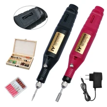 JY электрический шлифовальный мини-станок набор переменной скорости используется для полировка жадеита резьба по дереву сверлильные роторные инструменты 60 Вт мини-шлифовальный станок