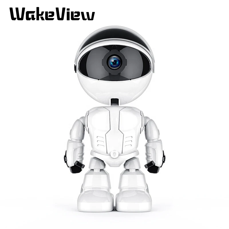 Беспроводной робот WakeView P2P облачная технология IP Wi Fi камера ночного видения