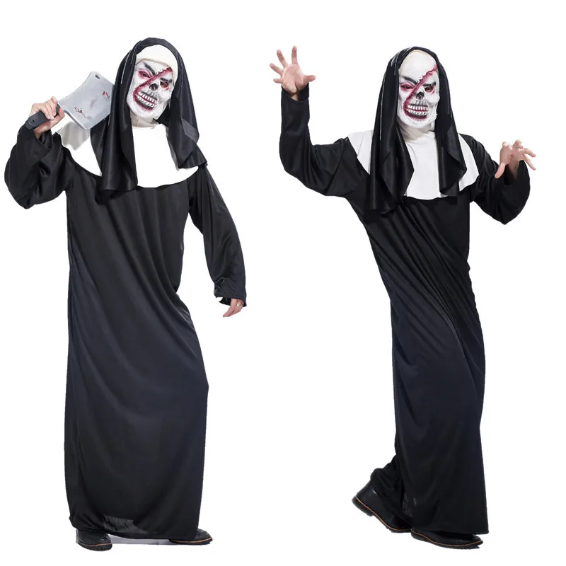 Недавно Хэллоуин Карнавальная одежда смерть Мрачный Жнец костюм вечерние с Screepy