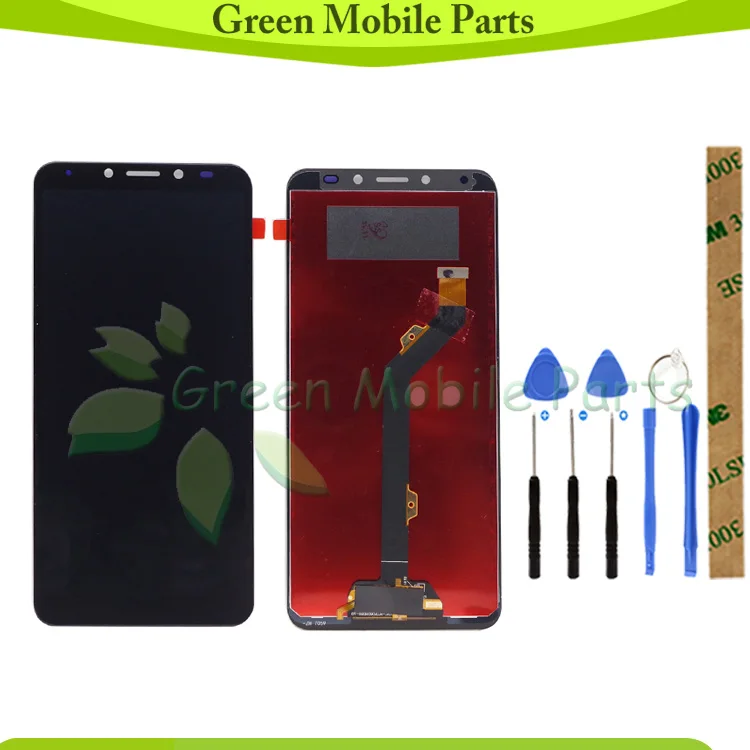 

GREEN 100% Tested LCD Display For Tecno Pouvoir 2 LA7 / Pouvoir 2 Pro LA7 Pro LCD Display With Touch Screen Assembly
