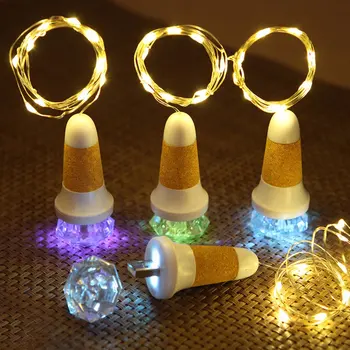 

Diamond Cork Light String Indoor Decoration Light String Wedding Birthday Party Light Romantic Ambient Light