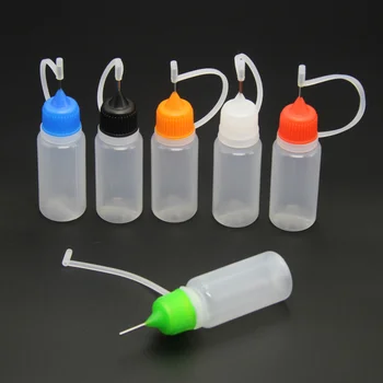 

Empty E-liquid PE Bottle 10ml Needle Bottle for Pod Vape juice Plastic Dropper Bottles
