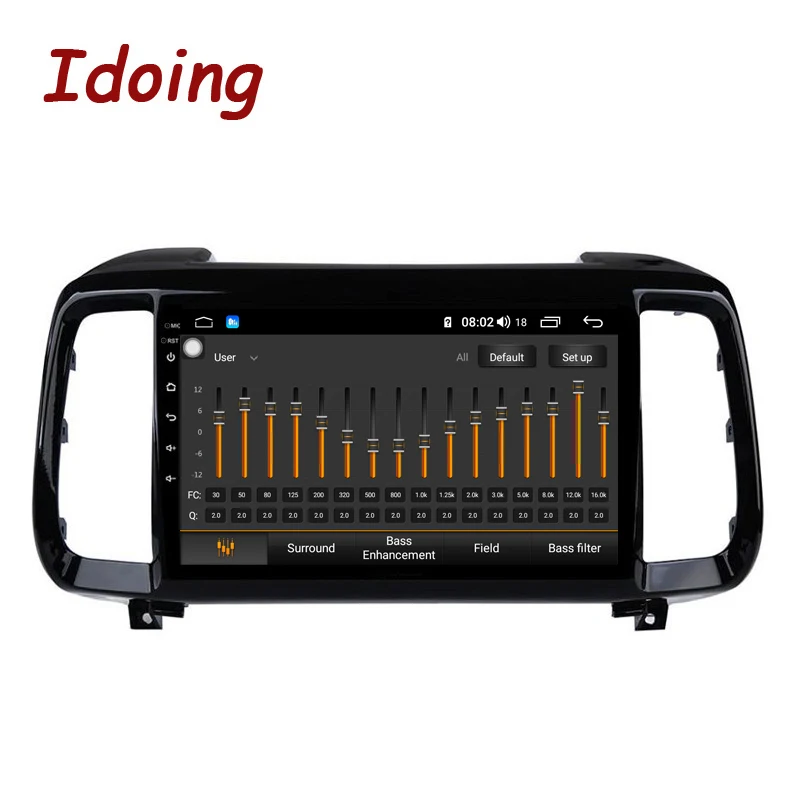 Clearance Idoing 9"4G+32G Octa Core Car Radio Multimedia Android 8.1 8,1 Video Player Navigation GPS For Hyundai IX 35 2018 2019 NO 2 DIN 2