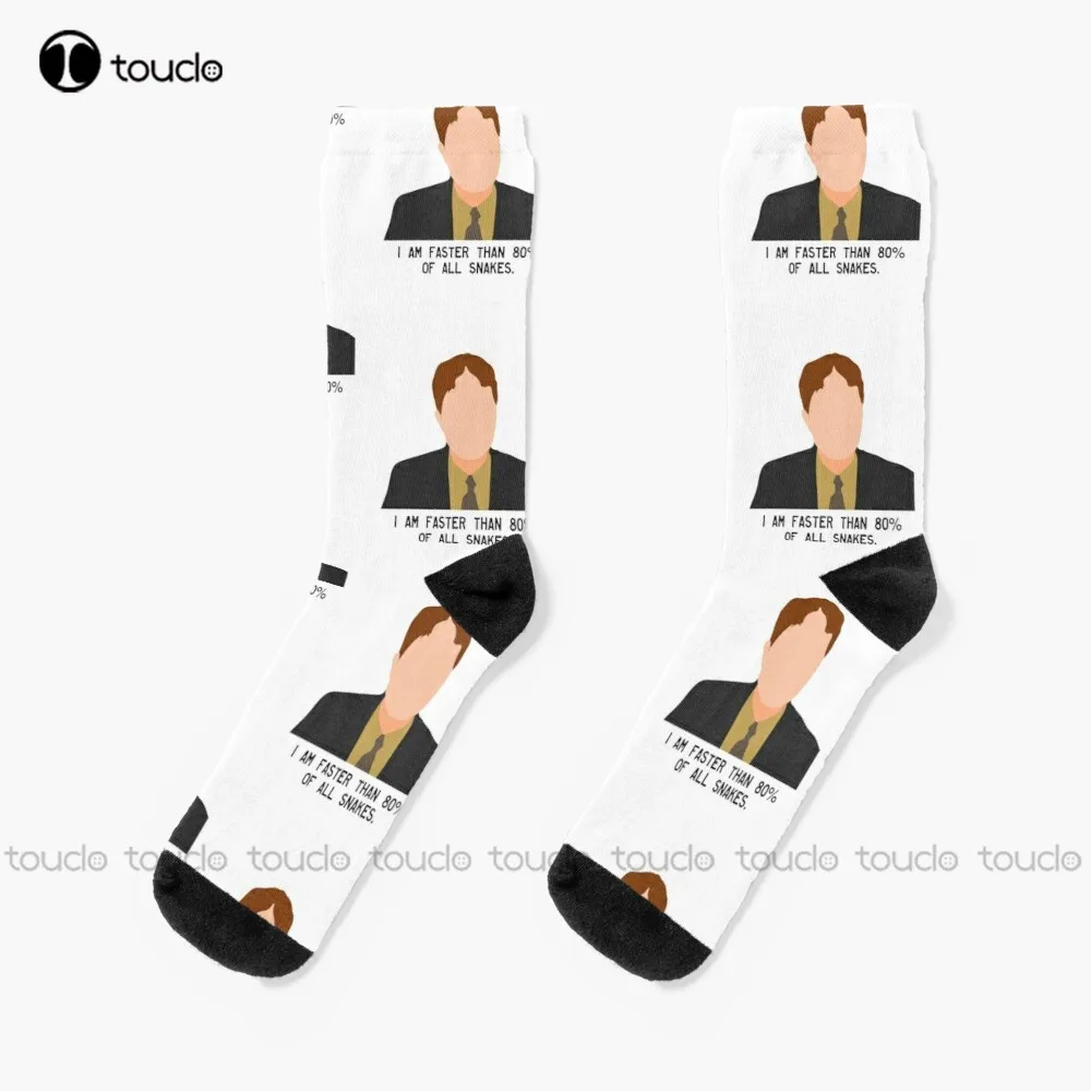 

Dwight Schrute Quote The Office Quote Socks Black Socks Women Christmas Gift Unisex Adult Teen Youth Socks Custom Women Men
