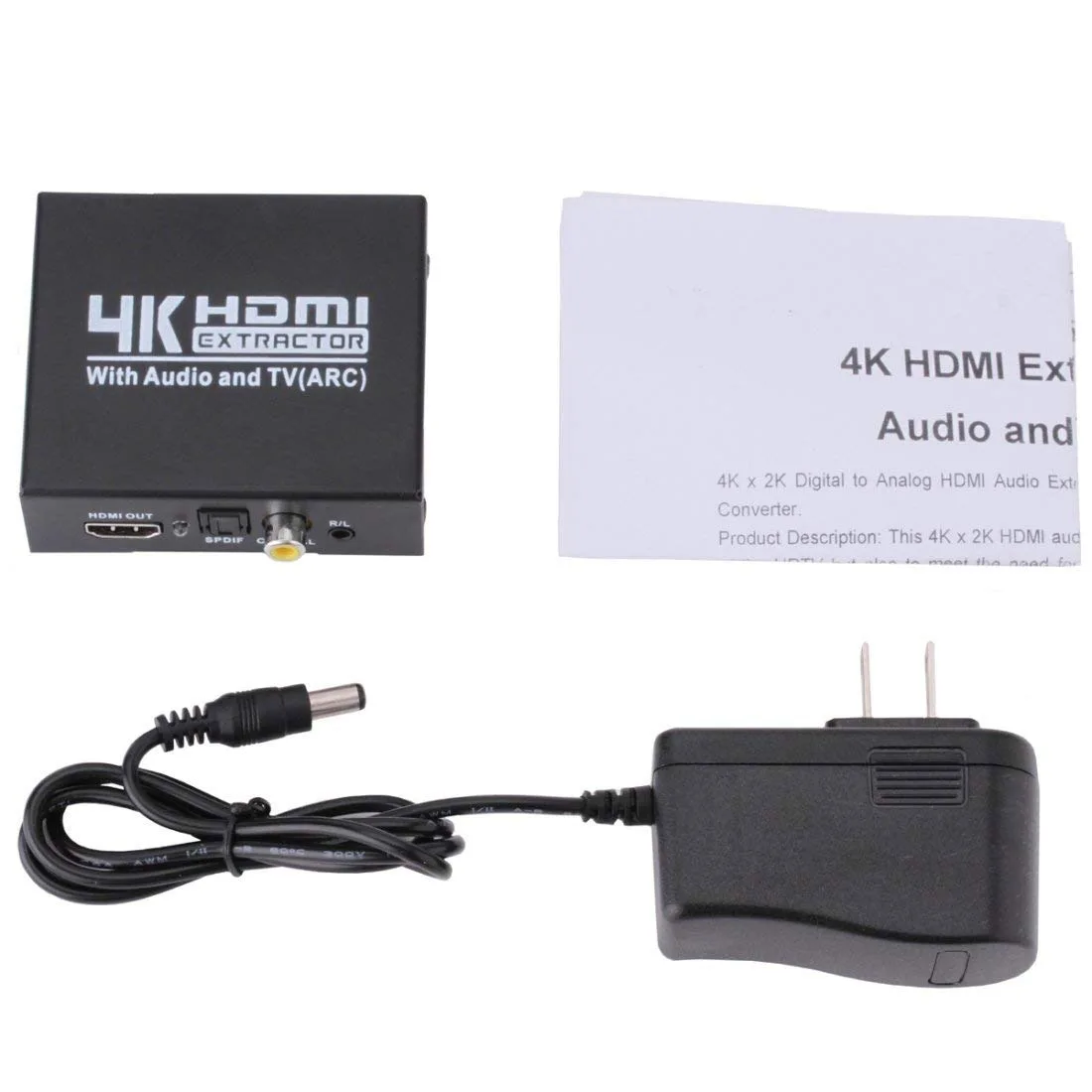 HDMI к HDMI+ волоконный R/L аудио сплиттер 5,1 выход DTS декодер HDMI делитель