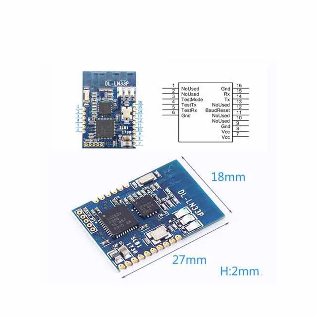 

A23-- 2.4G Wireless Transceiver Module 300M CC2530 ZigBee Mesh Data transmission Module UART TTL Converter