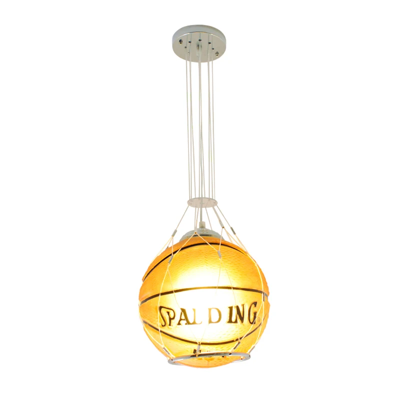 Led Football Lamp Hanging Light Sports Basketball Pendant Lights