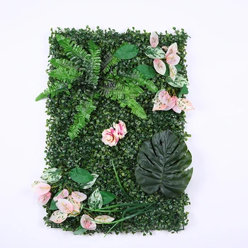 

40x60cm Silk Leaf Artificial Flower DIY Wedding Decoration Wallboard Romantic Background