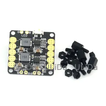 

4 in 1 Mini Power Distribution Board PDB + 5V/12V BEC +Power Module +LED Switch for FPV Quadcopter DRONE CC3D Flight Controller