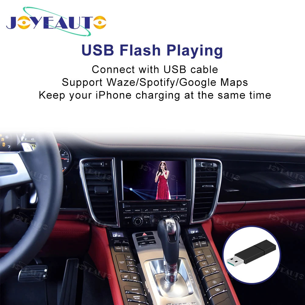 Joyeauto wifi PCM3.1 беспроводной Apple CarPlay для Porsche Cayenne Macan Cayman Panamera Boxster 911 Android/iOS зеркальное отображение/Авто