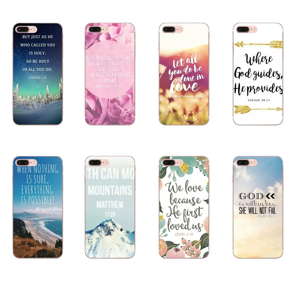 

TPU Case Capa Cover For Xiaomi Redmi Note 2 3 3S 4 4A 4X 5 5A 6 6A Pro Plus Bible Verse Philippians Jesus Christian Jesus