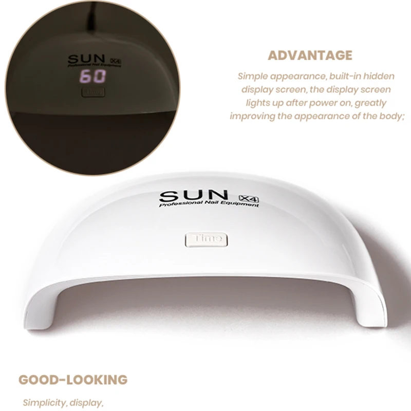 2020 Новый SUN X4 24W двойной светодиодный Сушилка для ногтей ультрафиолетовая лампа