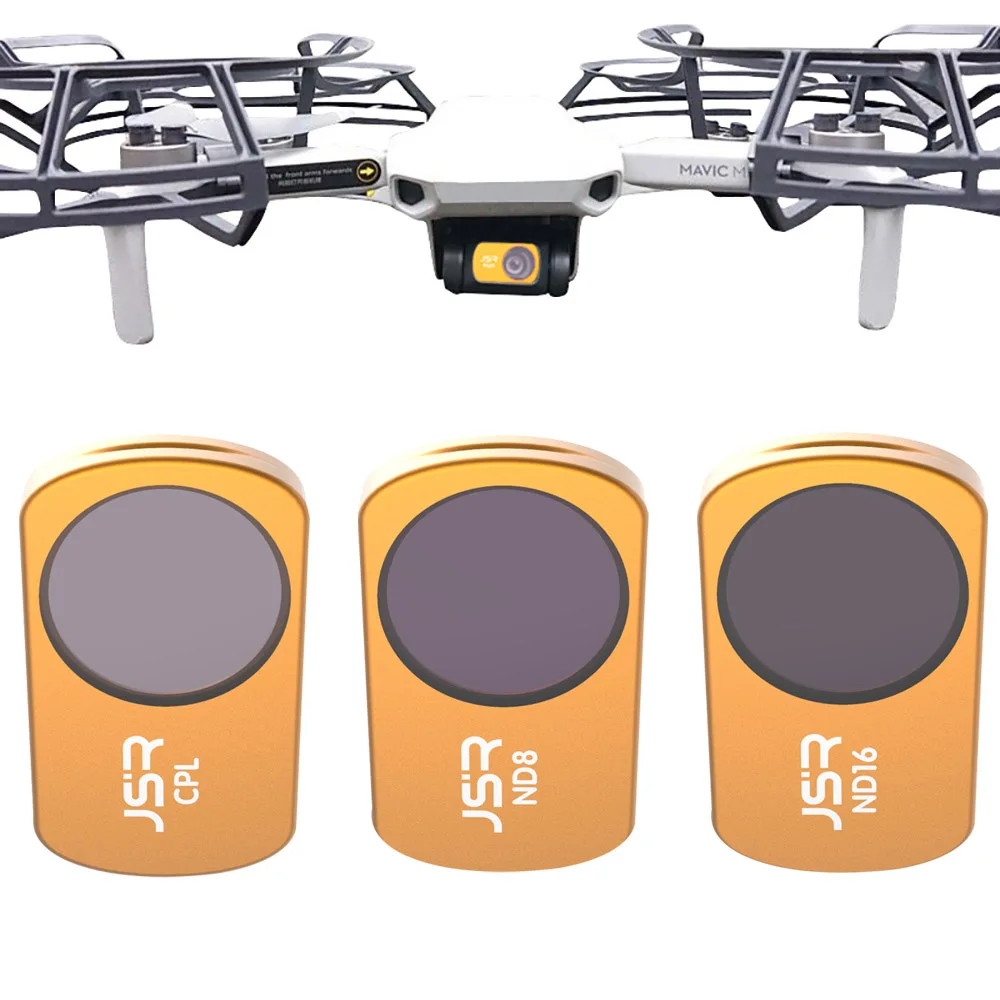 Crazy Sale FTA Done Filter For DJI Mavic Mini Filters Polar CPL/ND8/ND16 HD Circular Polarizer Mavic Mini For DJI Camera Accessories 3pcs/set 