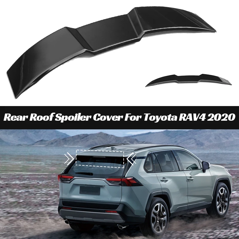 Automotive Spoilers, Wings & Styling Kits Black Xipoo Fit RAV4 Spoiler
