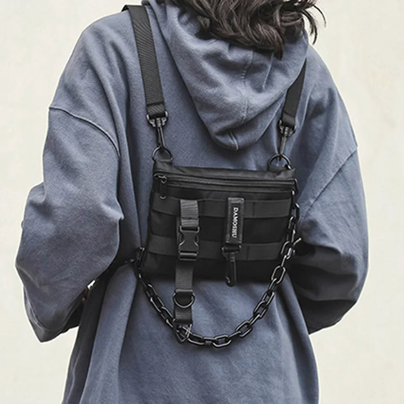 Функциональная тактическая нагрудная сумка унисекс модная пуля жилет в стиле