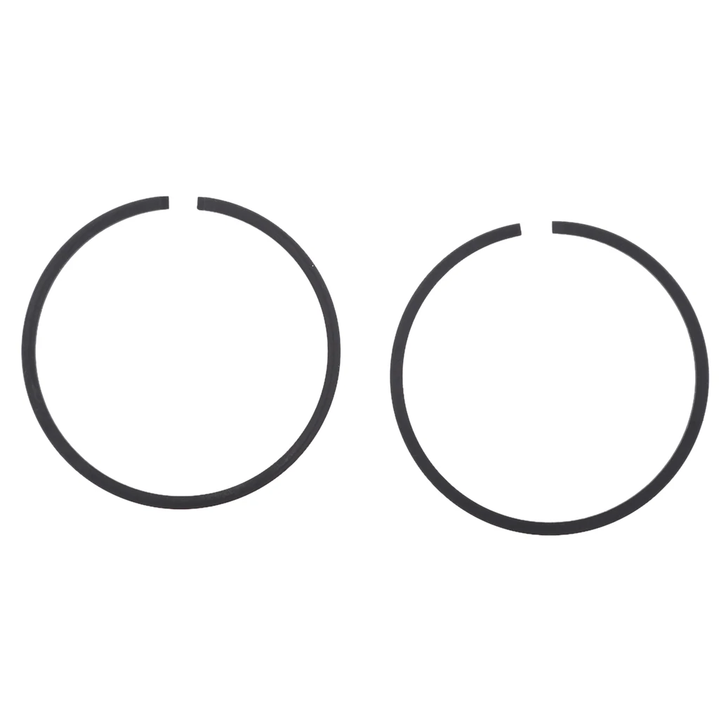 2 Pieces Replaceable Motor Piston Ring For 2 Strokes 3.5hp 40mm