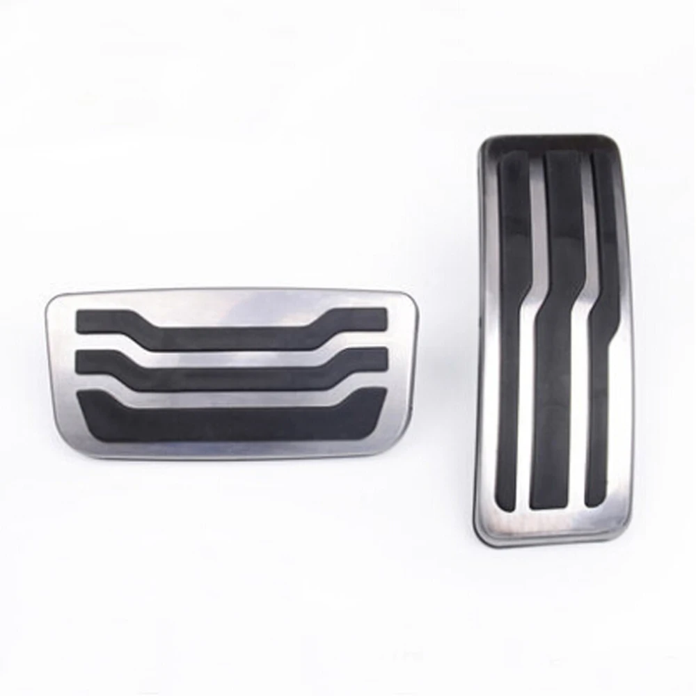 Stainless steel Car Gas Pedals Fuel Brake Pedal Pads Cover for Ford Everest Endeavour Raider Ranger 2016 2017 2018 2019 2020 |