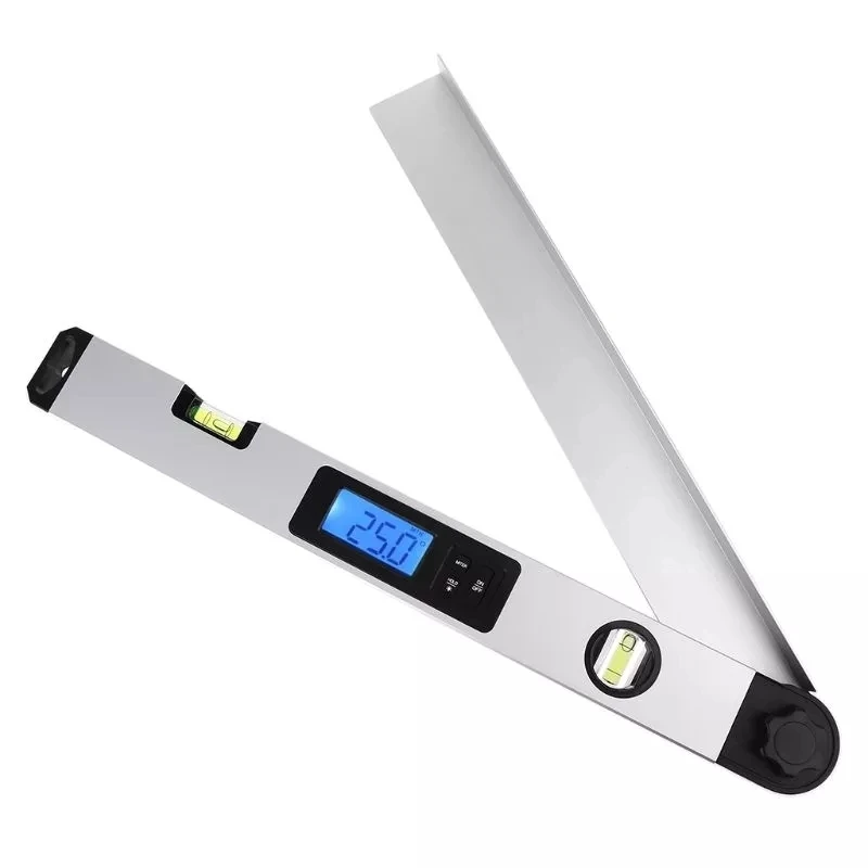 Digital Electronic Angle Finder 400mm Goniometer Protractor Measuring Ruler 