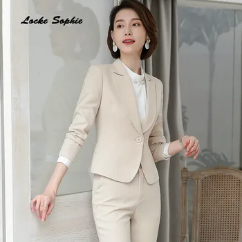 

1pcs Womens plus size Blazers coats 2020 Winter cotton Button Splicing Small Suits jackets ladies Skinny office Blazers Suits