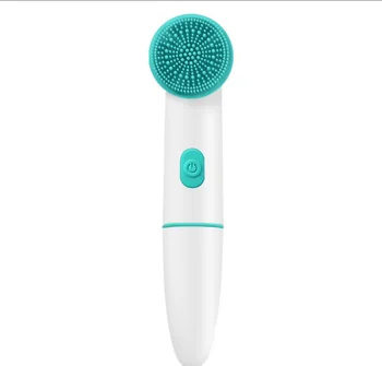 

New Multifunctional 2 in 1 Electric Silicone Facial Cleanser Ultrasonic Facial Facial Brush Beauty Instrument Pore Cleaner