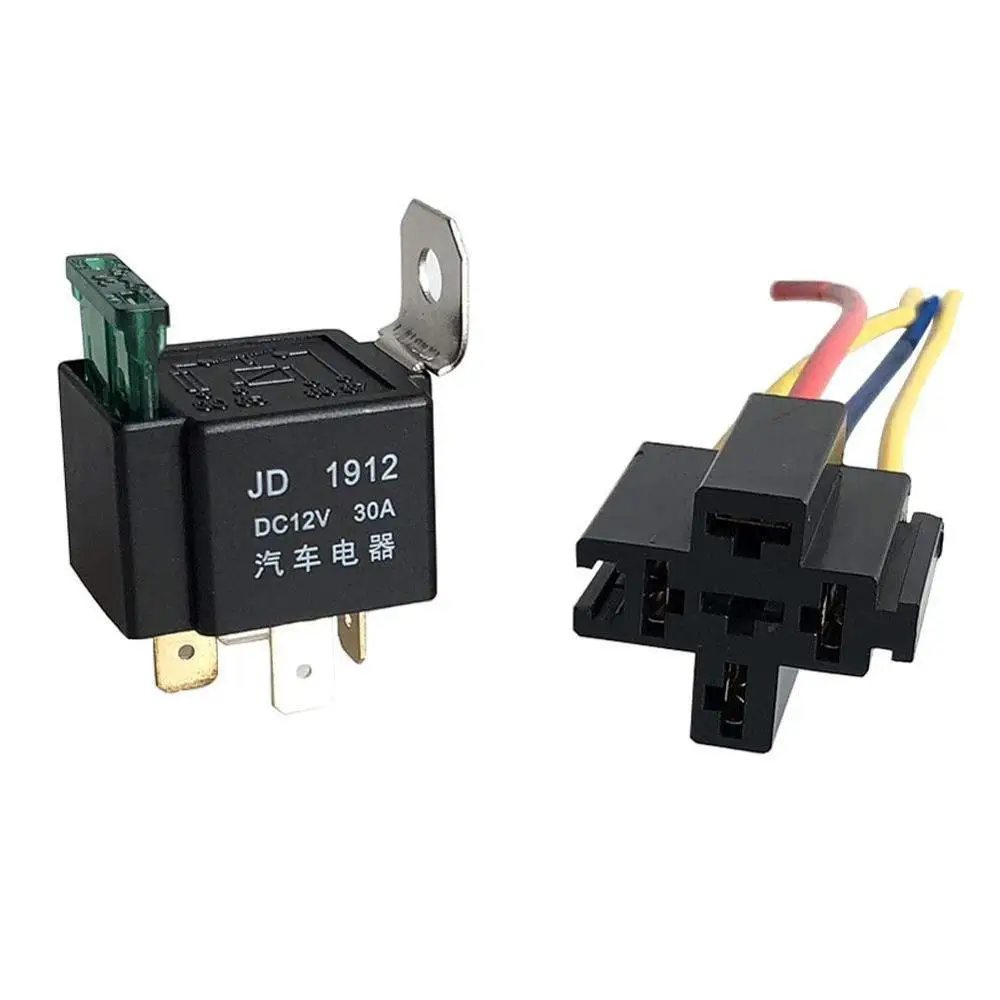12V аксессуар предохранители автомобильные вкл/выкл электронные 30A 4-контактный с сигарет розетка машинный держатель плавленого реле