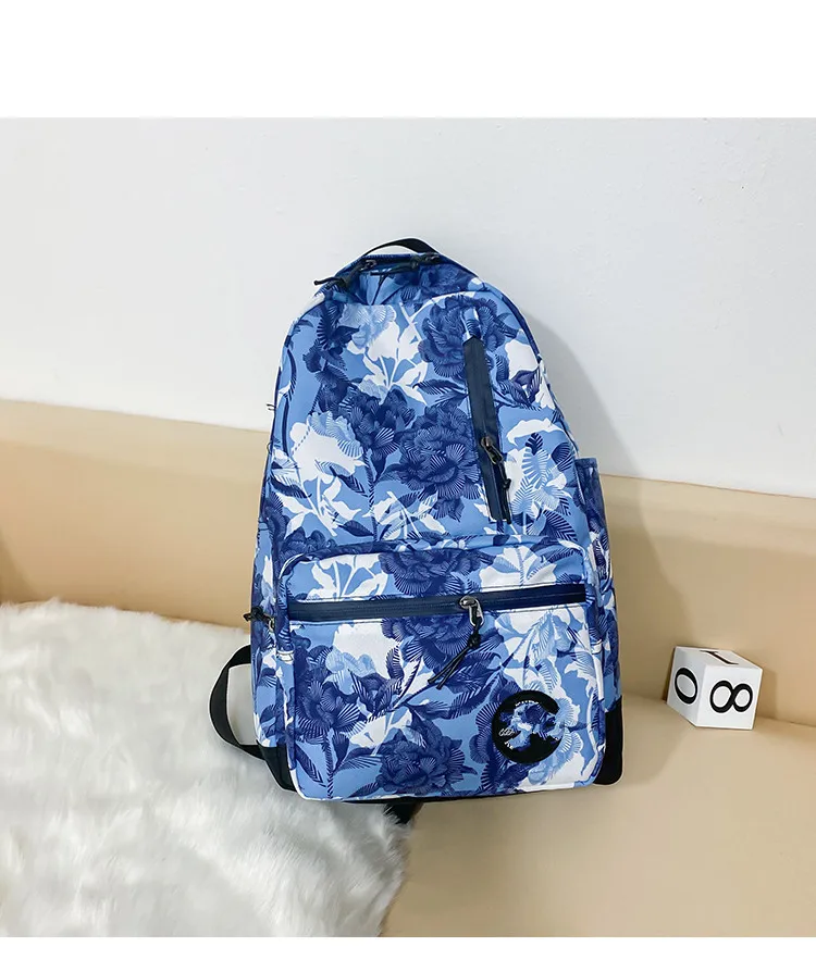 

7787 Backpack Casual Gymnastic Valise Men And Women Couples Trend Computer School Bag
