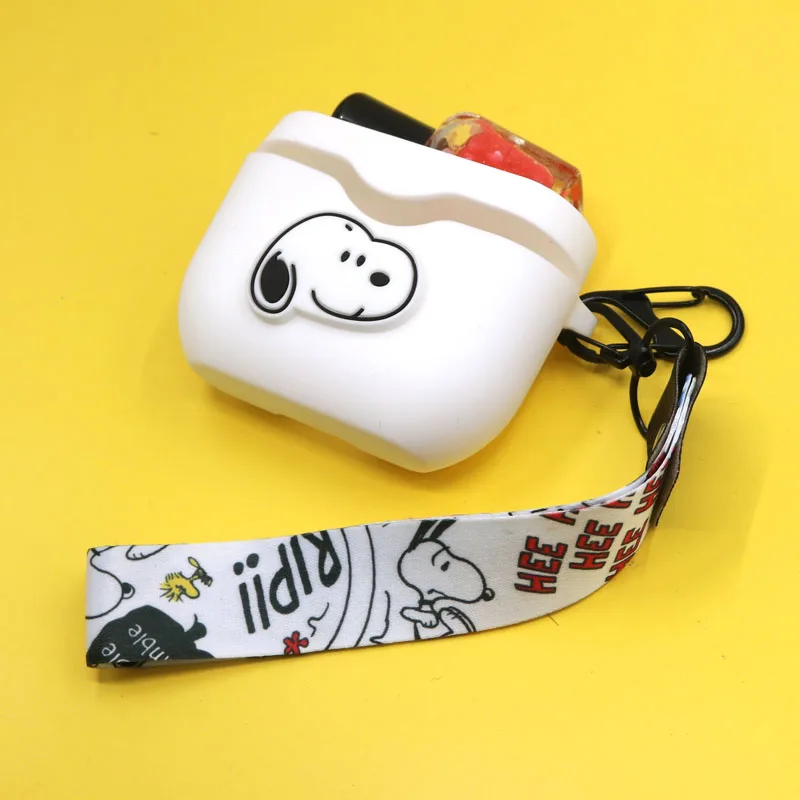 Cartoon Earphone Case With Hook for Sony WF-1000XM3 New Case Cover Wireless Bluetooth Earphone Cases Soft TPU Shell