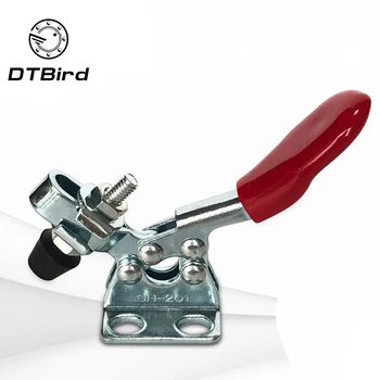 

1pcs Fast Locking Lever Fastener Hand Tool Universal Quick Clip Vertical Fixture Horizontal Clamp Hand Tool High Quality