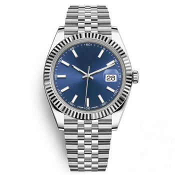 

luxury watch men AAA 40mm automatic mechanical No battery sweeping Date JUST stainless steel watches 2813