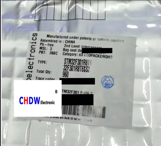 STM32F301R8T6 STM32F301R8T6TR LQFP64 NEW AND ORIGNAL IN THE STOCK