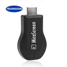 TRUMSOON Mirascreen HDMI Wifi ключ приемник ТВ-палка Anycast Miracast DLNA Airplay 1080P для телефонов Android iOS ноутбук ТВ